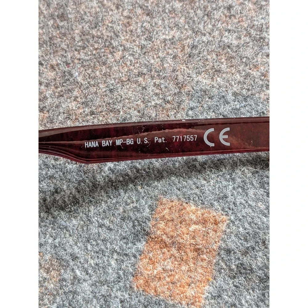 Maui Jim Japan HANA BAY MJ434-07 51-20-146 Burgundy Sunglasses Frame